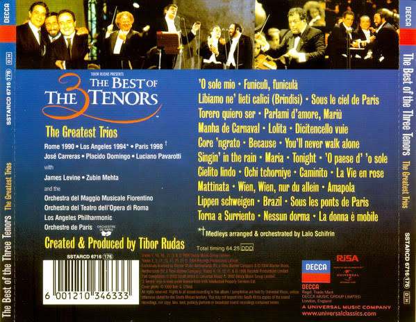 The Three Tenors - The Best Of The 3 Tenors (CD)