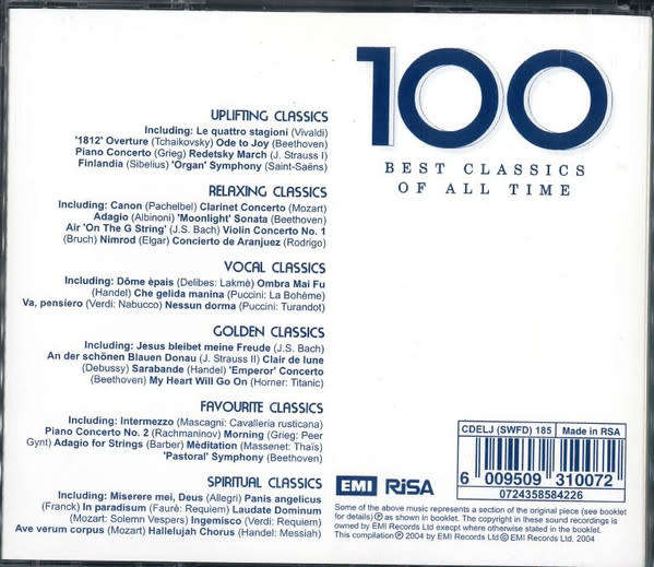 Various - 100 Best Classics (6 CD Set)