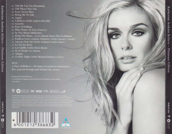Katherine Jenkins - Believe ( CD/DVD  Platinum Edition)