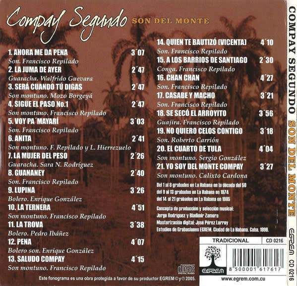 Compay Segundo - Son Del Monte (CD)