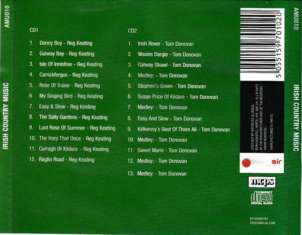 Reg Keating, Tom Donovan - Irish Country Music (Double CD)