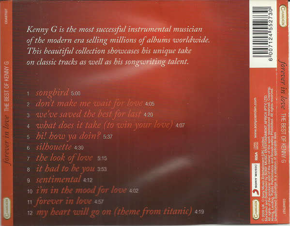 Kenny G - Forever In Love: The Best Of Kenny G (CD)