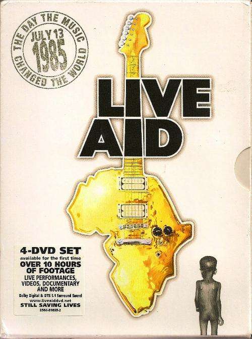 Live Aid 1985 - Various Artists (4 DVD Set)
