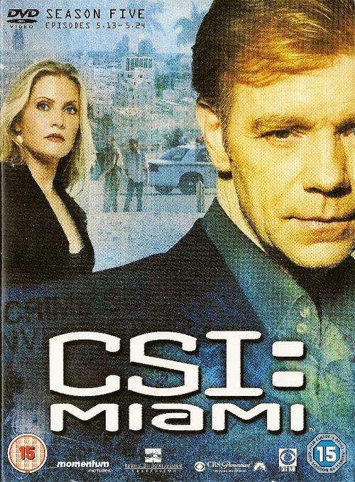 CSI Miami: Season 5 - Episodes 13-24 (3 DVD Set)