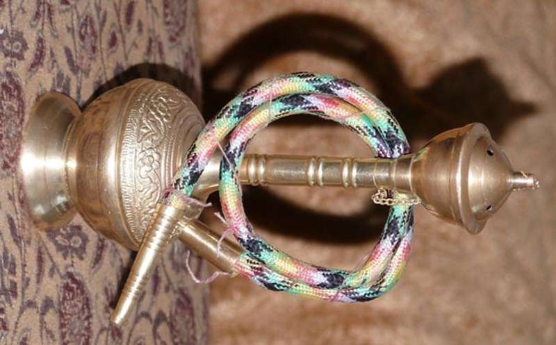 Hubbly Bubbly Small BRASS 20cm