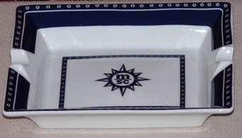 MSC Porcelain Ashtray