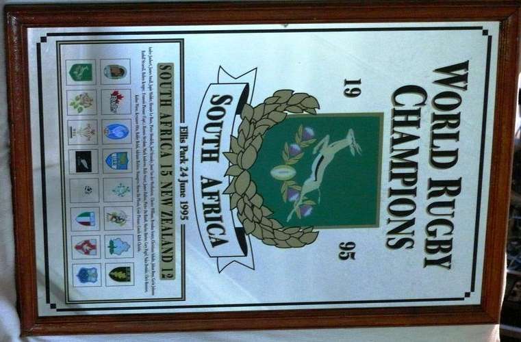 1995 Rugby World Cup Final RSA Vs NZ Mirror