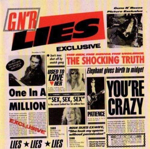 Guns 'n Roses - G'N' R Lies (CD)