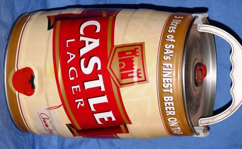 Castle Beer Keg 5L