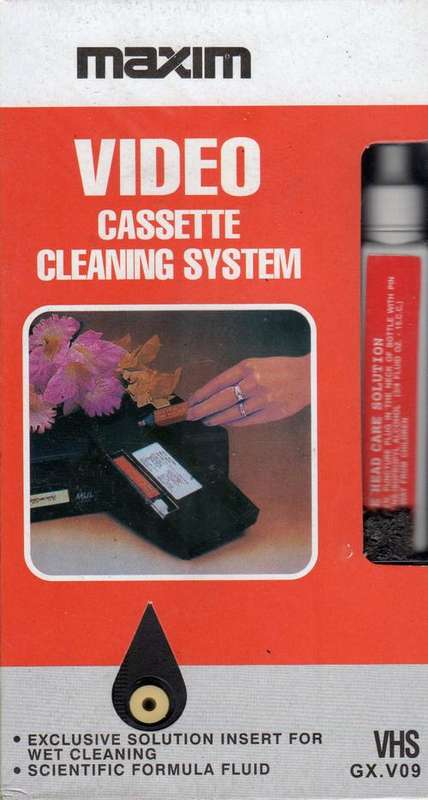 VHS Head Cleaning Tape