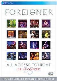 Foreigner - All Access To Night (DVD) NEW