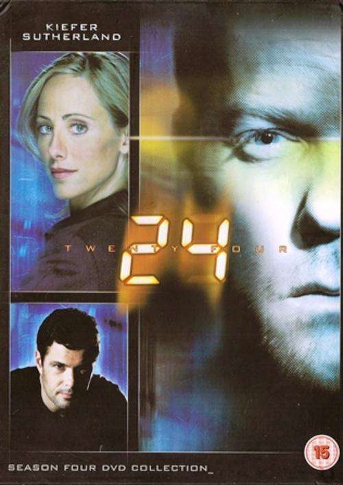 24 Season 4 (7 Disc DVD Set) Like New