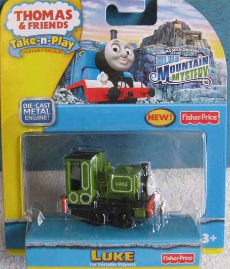 THOMAS & FRIENDS - LUKE by FISHER-PRICE, TAKE-N-PLAY (NEW CARDED)