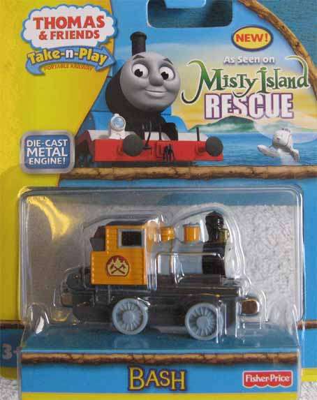 THOMAS & FRIENDS - BASH by FISHER-PRICE, TAKE-N-PLAY (NEW CARDED)