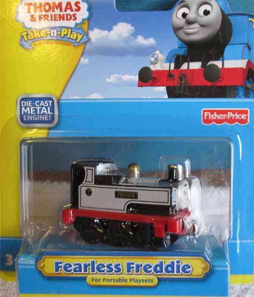 THOMAS & FRIENDS - FEARLESS FREDDIE, TAKE-N-PLAY by FISHER-PRICE (NEW CARDED)