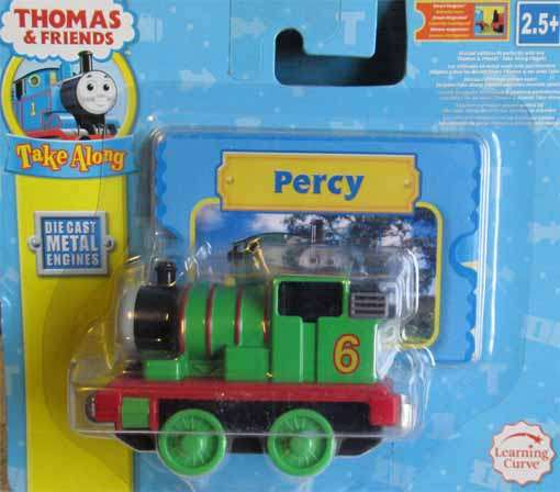 THOMAS & FRIENDS - PERCY, TAKE ALONG by LEARNING CURVE (NEW CARDED)
