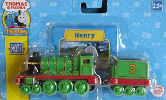 THOMAS & FRIENDS - HENRY, TAKE ALONG by LEARNING CURVE (NEW CARDED)