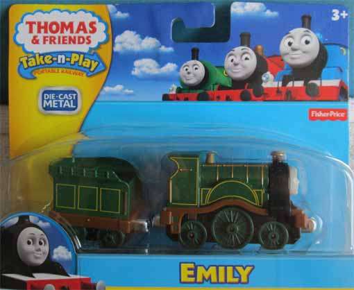 THOMAS & FRIENDS - EMILY by FISHER-PRICE, TAKE-N-PLAY (NEW CARDED)
