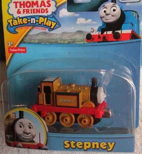 THOMAS & FRIENDS, STEPNEY, TAKE-N-PLAY by FISHER-PRICE (NEW CARDED)