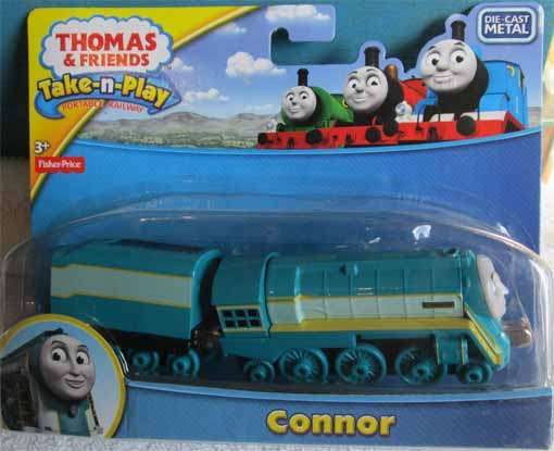 THOMAS & FRIENDS, CONNOR, TAKE-N-PLAY by FISHER-PRICE (NEW CARDED)