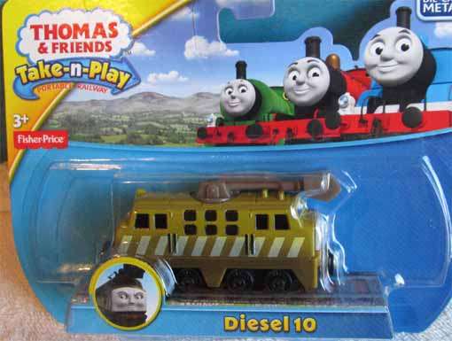 THOMAS & FRIENDS - DIESEL 10 by FISHER-PRICE, TAKE - N - PLAY