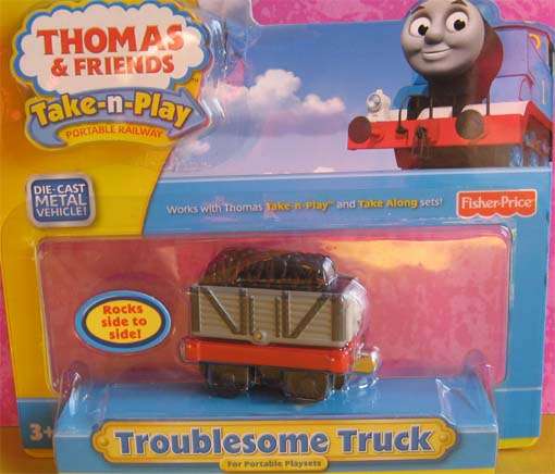 THOMAS & FRIENDS - TROUBLESOME TRUCK - FISHER-PRICE - TAKE-N-PLAY