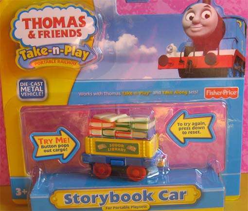 THOMAS & FRIENDS - STORYBOOK CAR - FISHER-PRICE - TAKE-N-PLAY