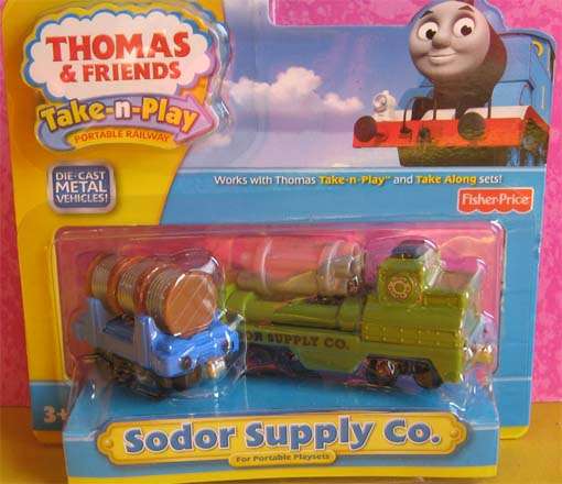 THOMAS & FRIENDS - SODOR SUPPLY Co. - FISHER-PRICE - TAKE-N-PLAY