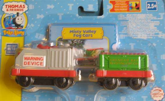 THOMAS & FRIENDS - MISTY VALLEY FOG CARS by LEARNING CURVE - TAKE ALONG