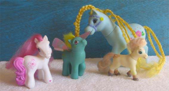 4 X MY LITTLE PONIES