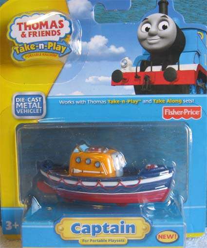 THOMAS & FRIENDS - CAPTAIN by FISHER-PRICE, TAKE - N - PLAY