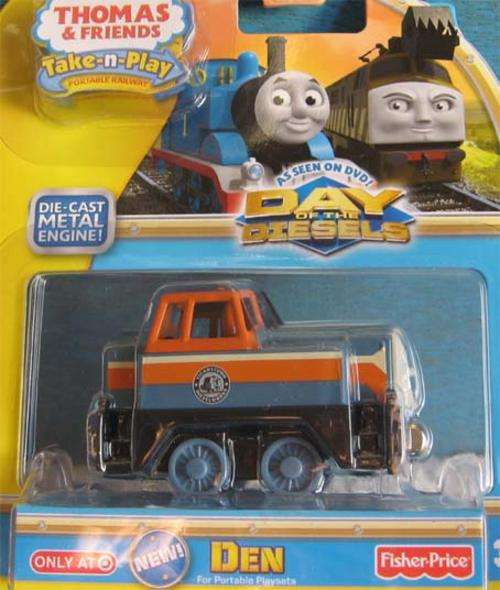 THOMAS & FRIENDS - DEN by FISHER-PRICE, TAKE-N-PLAY (NEW)