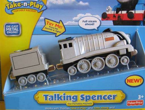 THOMAS & FRIENDS - TALKING SPENCER, TAKE-N-PLAY by FISHER-PRICE