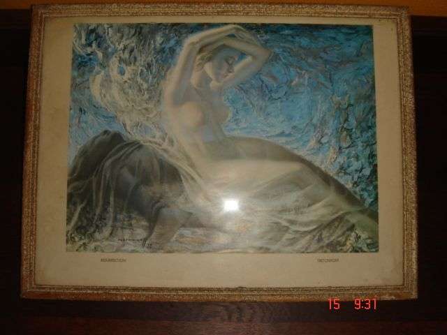 Tretchiff - Resurrection - Print in gilt frame
