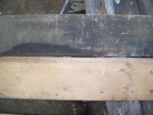 underneath timber