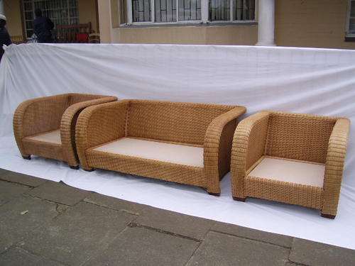 LAST ONE LEFT -Lovely three piece wicker cane lounge suites - absolute bargain buy of the year