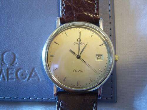 Omega Two tone " De Ville " - in box with papers - see the photos - great time piece