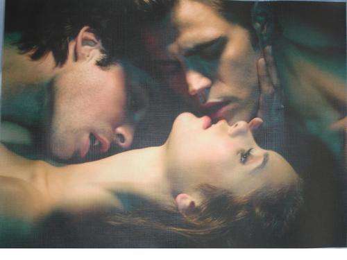Stars of "The Vampire Diaries" Laptop Skin