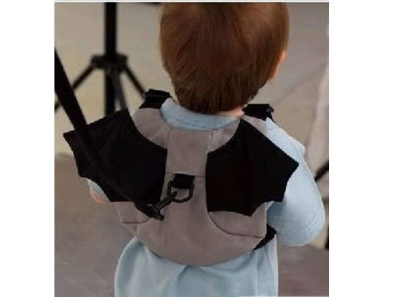 New "Batman" Black & Grey Kid Keeper / Safety Harness