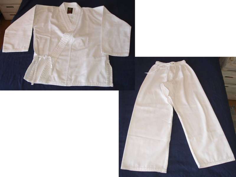 Child's size, Unisex, Used, Karate, Judo, Taek won do Uniform Gi Outfit