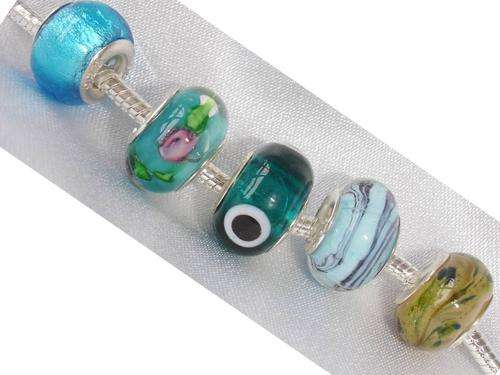 Varity of Big Hole Glass Bead fits European Style Bracelet/Necklace