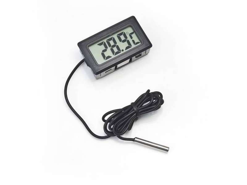 LCD Digital Thermometer with Remote Probe for Fridges, Aquariums, food Display Cabinets and more!