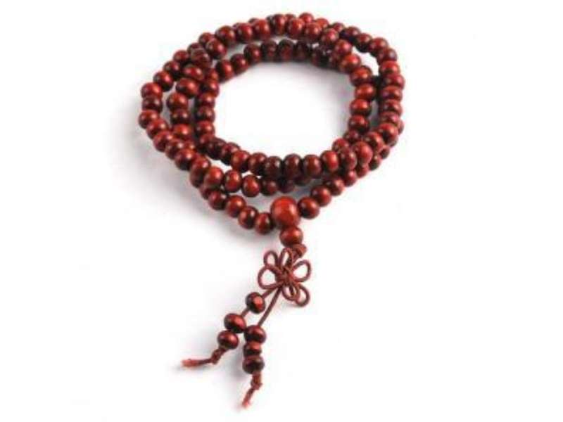 New Unisex Sandalwood Mala Meditation Bead Bracelet 108 Count