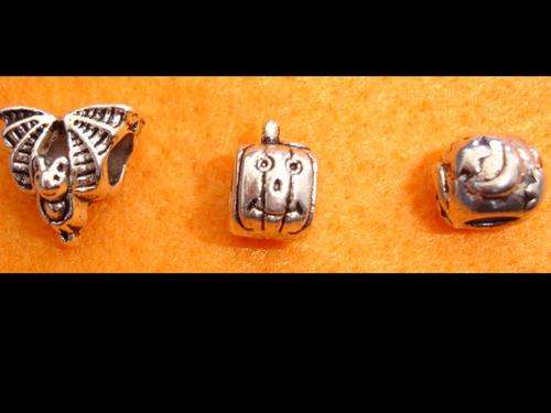 Halloween Scary Spacer Beads For European Style Charm Bracelet or Necklace