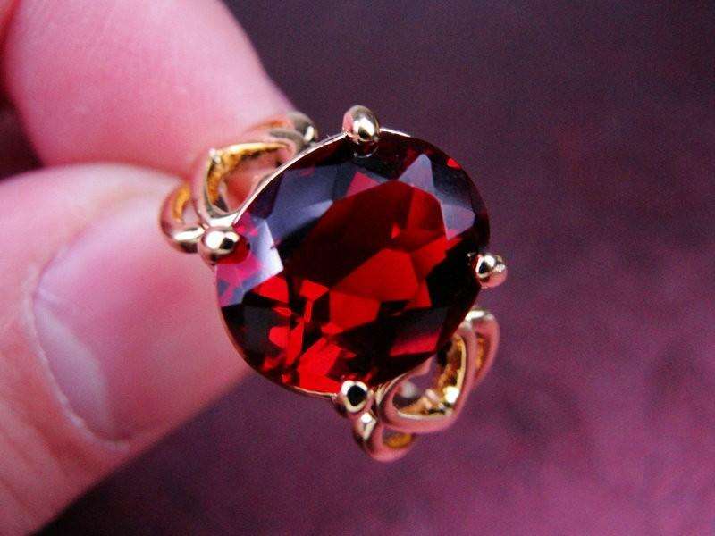 18K GOLD (RGP) Apyroti Ruby FASHION RINGS #8