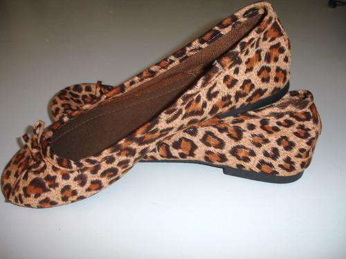 Stunning Fashionable Ladies Cheetah Print Shoes