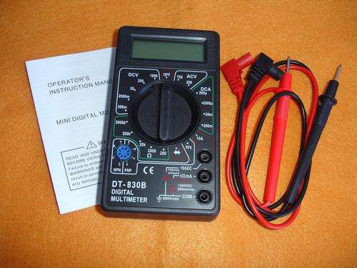 New LCD Digital Voltmeter Ammeter Ohm Multimeter DT830B