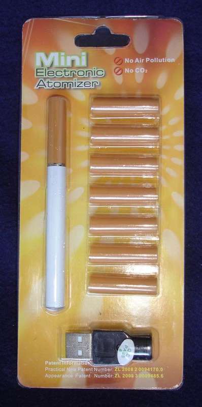 e cigarette Mini Electronic Personal Vaporizer mini Starter Kit (Mint Flavor)
