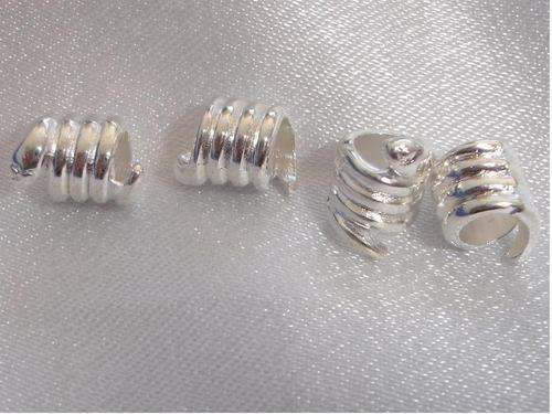 Silver Plated Snake Spacer Bead fits European Style Bracelet/Necklace