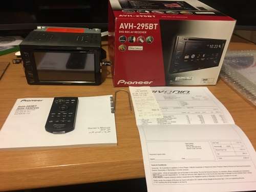 Pioneer Double Din AVH-295BT ***R1 No Reserve***